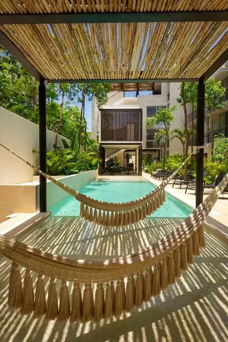 Modern Studio W Balcony & Pool La Veleta, - Tulum - A207 Μεξικό